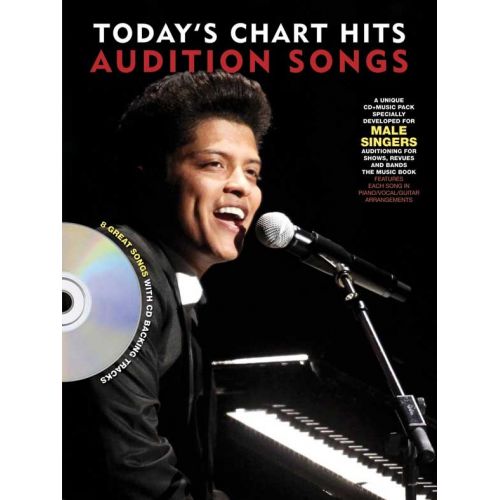 AUDITION SONGS FOR MALE SINGERS - TODAY'S CHART HITS - PVG