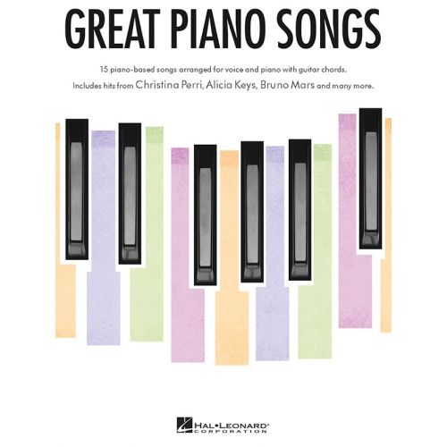 GREAT PIANO SONGS - PVG