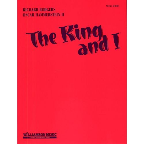 RODGERS AND HAMMERSTEIN THE KING AND I VCE - CHORAL