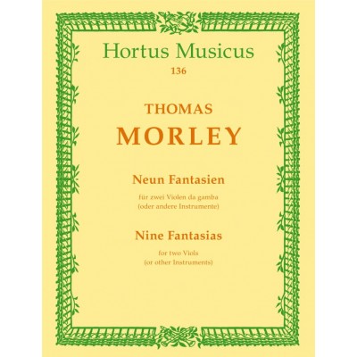 MORLEY TH. - NEUN FANTASIEN AUS 