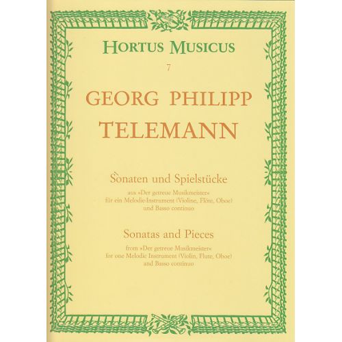 TELEMANN G.P. - SONATEN UND SPIELSTUCKE AUS 