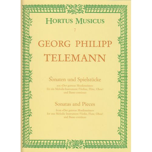 TELEMANN G.P. - SONATAS AND PIECES FROM 