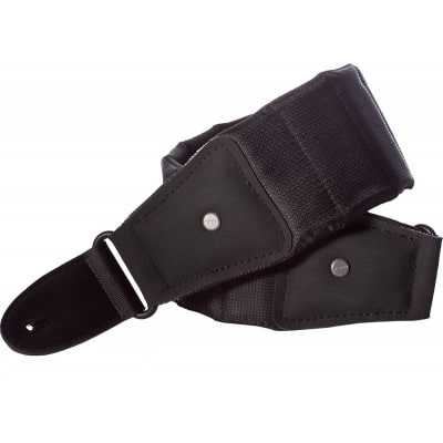 BETTY LONG BLACK GUITAR STRAP