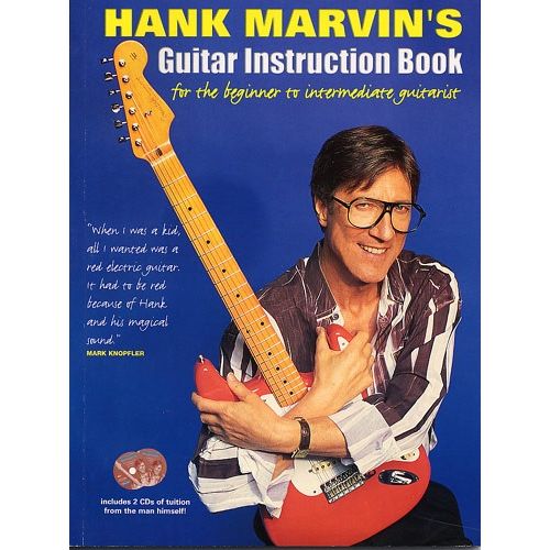 HANK MARVIN'S GUITAR INSTRUCTION BOOK + CD - GUITAR