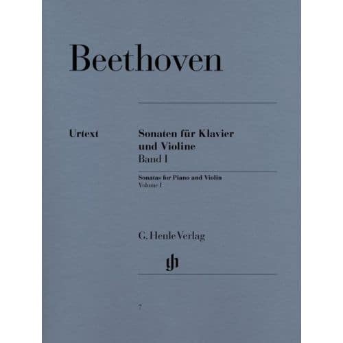 BEETHOVEN L.V. - SONATAS FOR PIANO AND VIOLIN VOLUME I