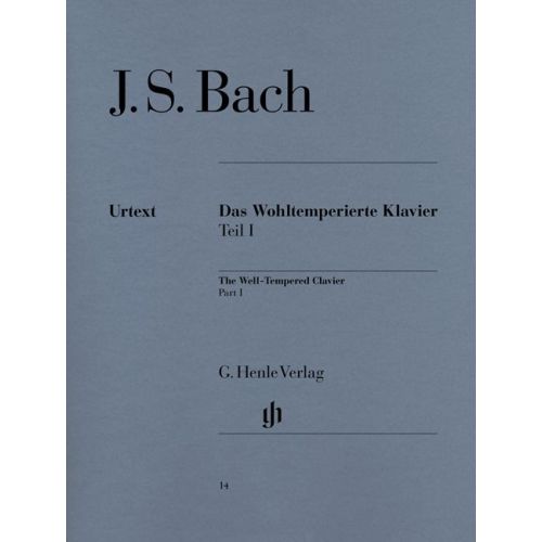 BACH J.S. - WELL-TEMPERED CLAVIER BWV 846-869, PART I