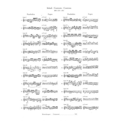 Bach Clavier Bien Tempéré Meilleure Interprétation HENLE VERLAG BACH J.S. - LE CLAVIER BIEN TEMPERE VOL.2 - Woodbrass.com