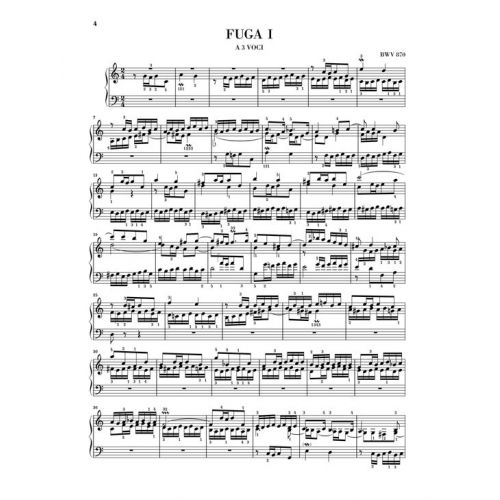 Bach Clavier Bien Tempéré Meilleure Interprétation HENLE VERLAG BACH J.S. - LE CLAVIER BIEN TEMPERE VOL.2 - Woodbrass.com