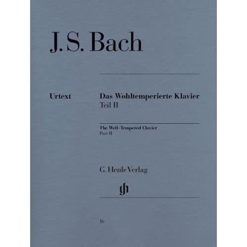 BACH J.S. - LE CLAVIER BIEN TEMPERE VOL.2