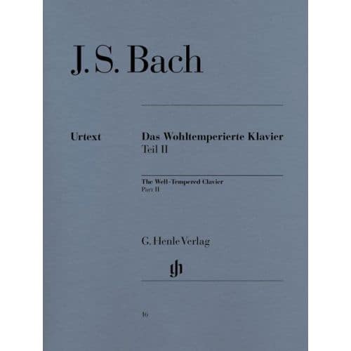 BACH J.S. - THE WELL-TEMPERED CLAVIER PART II