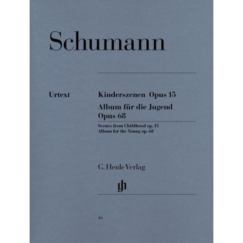 SCHUMANN R. - ALBUM FOR THE YOUNG OP. 68 AND SCENES FROM CHILDHOOD OP. 15