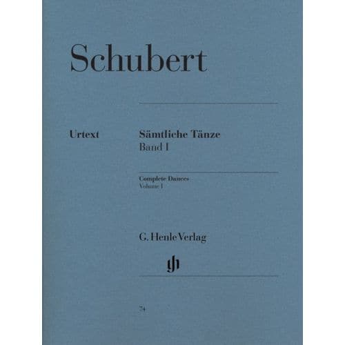 SCHUBERT F. - COMPLETE DANCES, VOLUME I