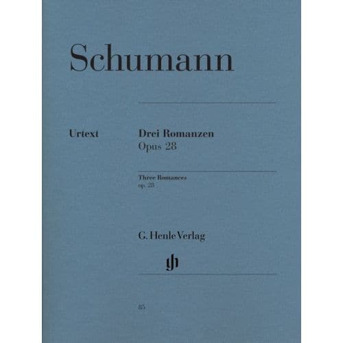 SCHUMANN R. - 3 ROMANCES OP. 28