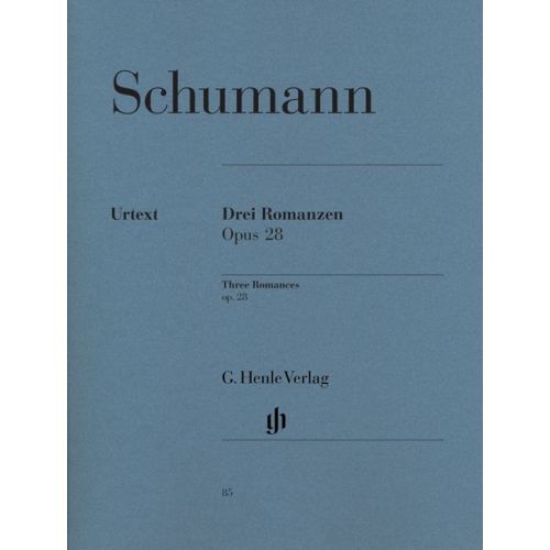 HENLE VERLAG Schumann R. - 3 Romances Op. 28