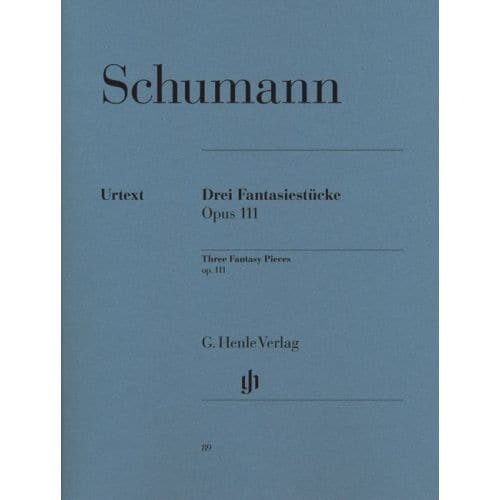  Schumann R. - 3 Fantasy Pieces Op. 111