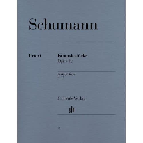 SCHUMANN R. - FANTASY PIECES OP. 12 (WITH APPENDIX: WOO 28)