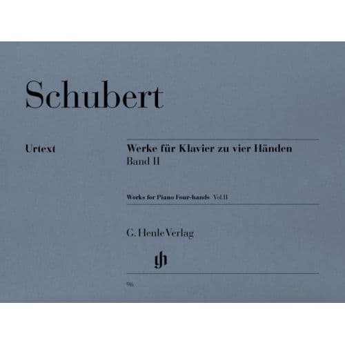 SCHUBERT F. - PIANO WORKS FOR PIANO FOUR-HANDS, VOLUME II