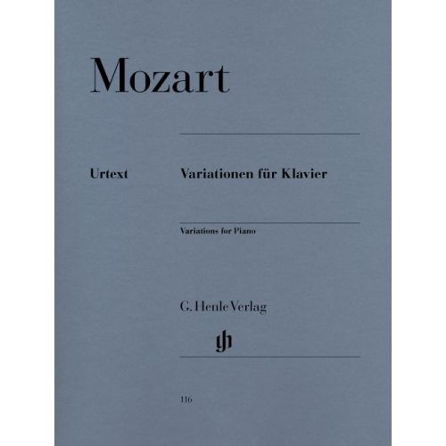 MOZART W.A. - PIANO VARIATIONS