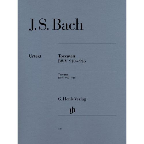 BACH J.S. - TOCCATAS BWV 910-916