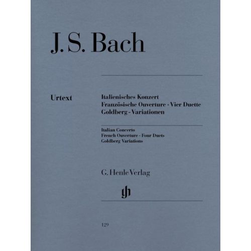  Bach J.s. - Italian Concerto, French Overture, Four Duets, Goldberg Variations