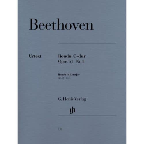 BEETHOVEN L.V. - RONDO C MAJOR OP. 51,1 - PIANO