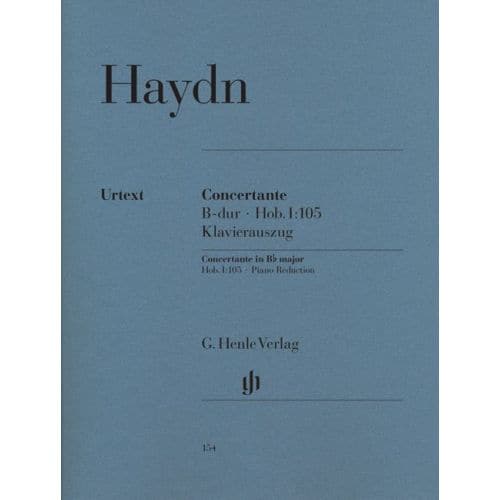 HAYDN J. - CONCERTANTE FOR OBOE, BASSOON, VIOLIN, VIOLONCELLO AND ORCHESTRA HOB. I:105