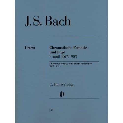 BACH J.S. - CHROMATIC FANTASY AND FUGUE D MINOR BWV 903 AND 903A