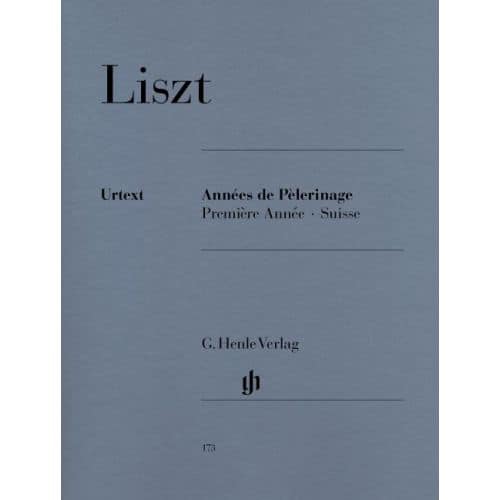 LISZT F. - ANNEES DE PELERINAGE, PREMIERE ANNEE - SUISSE