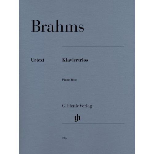BRAHMS J. - PIANO TRIOS