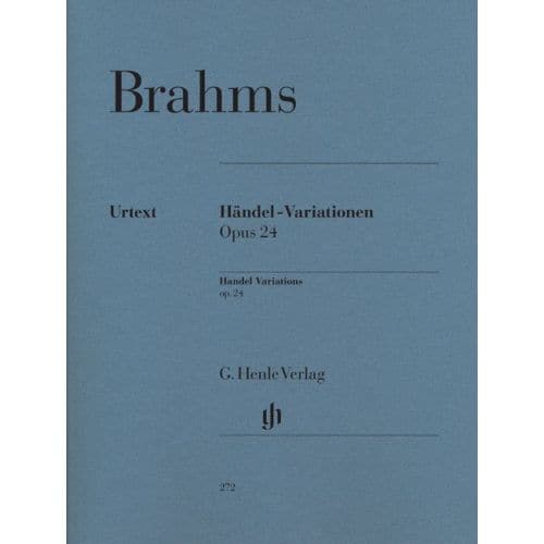 BRAHMS J. - HANDEL VARIATIONS OP. 24