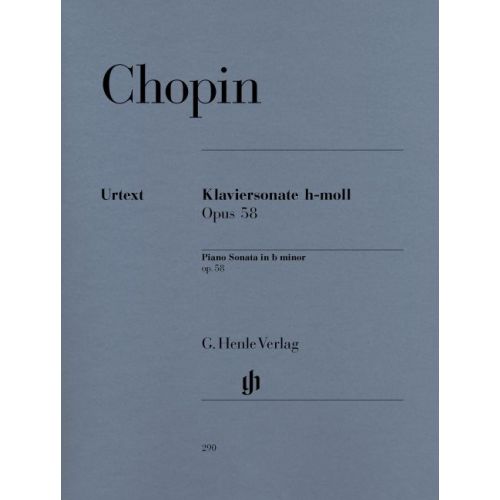 CHOPIN F. - PIANO SONATA B MINOR OP. 58