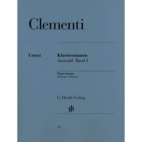 CLEMENTI M. - SELECTED PIANO SONATAS, VOLUME I (1768-1785)