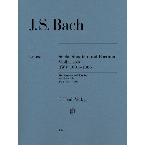 BACH J.S. - SONATAS AND PARTITAS BWV 1001-1006 FOR VIOLIN SOLO (NOTATED AND ANNOTATED VERSION)