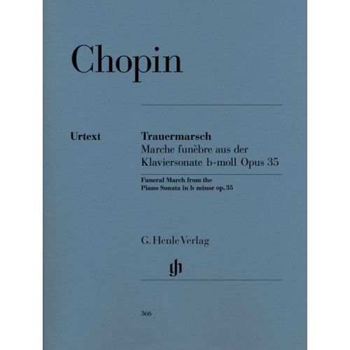CHOPIN F. - FUNERAL MARCH [MARCHE FUNEBRE] FROM PIANO SONATA OP. 35