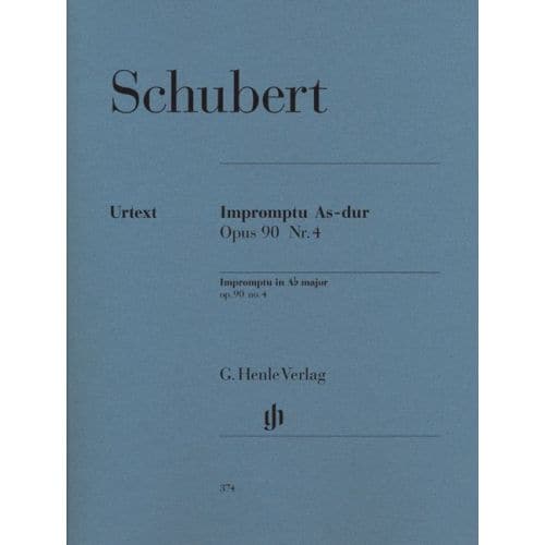 SCHUBERT F. - IMPROMPTU A FLAT MAJOR OP. 90,4 D 899