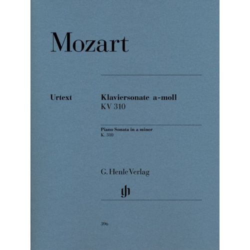 MOZART W.A. - PIANO SONATA A MINOR K. 310 (300D)