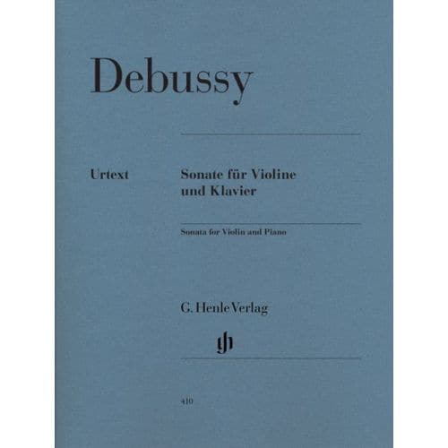 DEBUSSY C. - SONATA FOR VIOLIN AND PIANO