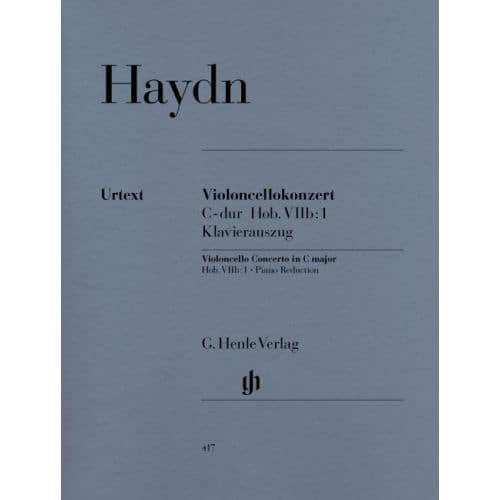 HAYDN J. - CONCERTO FOR VIOLONCELLO AND ORCHESTRA C MAJOR HOB. VIIB:1