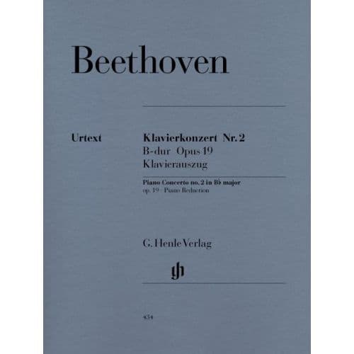 BEETHOVEN L.V. - CONCERTO FOR PIANO AND ORCHESTRA NO. 2 B FLAT MAJOR OP. 19