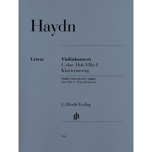 HAYDN J. - CONCERTO FOR VIOLIN AND ORCHESTRA C MAJOR HOB. VIIA:1
