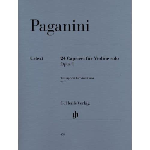 PAGANINI N. - 24 CAPRICCI OP. 1 (NOTATED AND ANNOTATED VERSION)