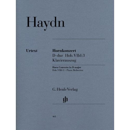 HAYDN J. - CONCERTO FOR HORN AND ORCHESTRA D MAJOR HOB. VIID:3