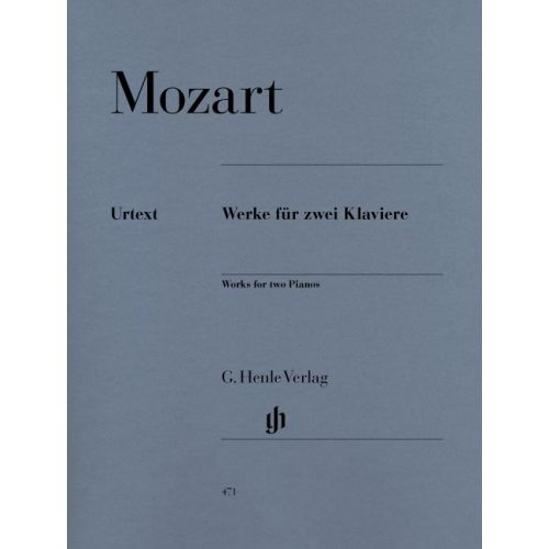 MOZART W.A. - WORKS FOR TWO PIANOS