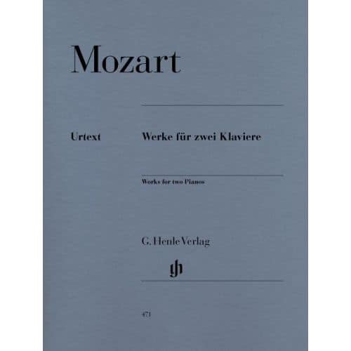 MOZART W.A. - WORKS FOR TWO PIANOS