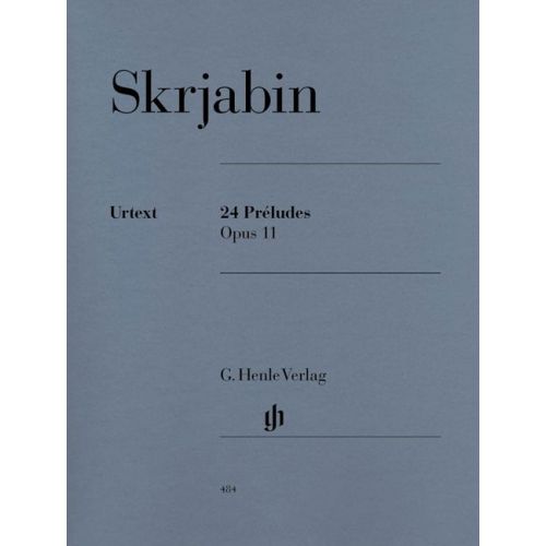 HENLE VERLAG Skryabin A. - 24 Preludes Op. 11