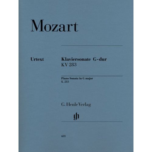 MOZART W.A. - PIANO SONATA G MAJOR K. 283 (189H)