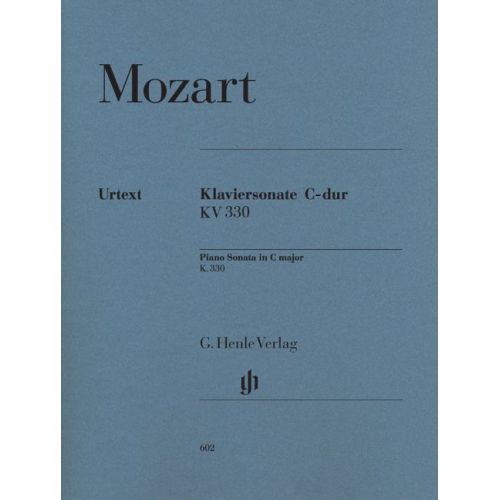 MOZART W.A. - PIANO SONATA C MAJOR K. 330 (300H)