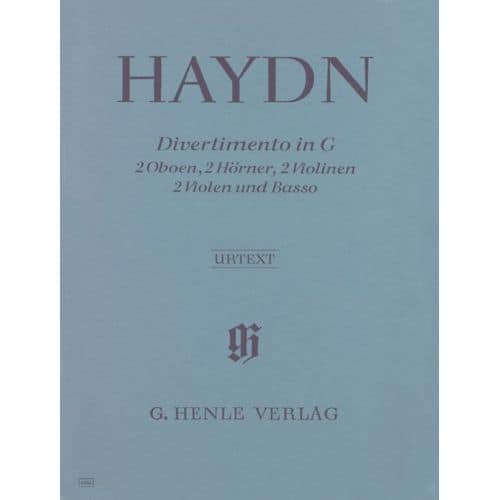 HENLE VERLAG HAYDN J. - DIVERTIMENTO G MAJOR HOB. II:9 