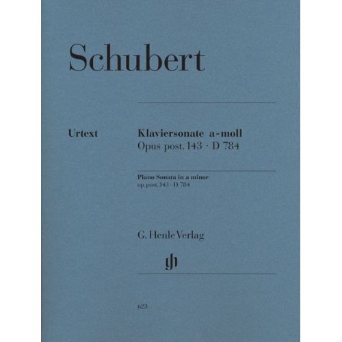 HENLE VERLAG SCHUBERT F. - PIANO SONATA A MINOR OP. POST. 143 D 784