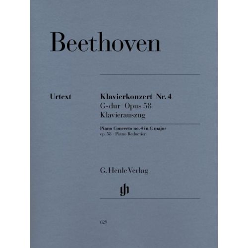 BEETHOVEN L.V. - CONCERTO FOR PIANO AND ORCHESTRA NO. 4 G MAJOR OP. 58